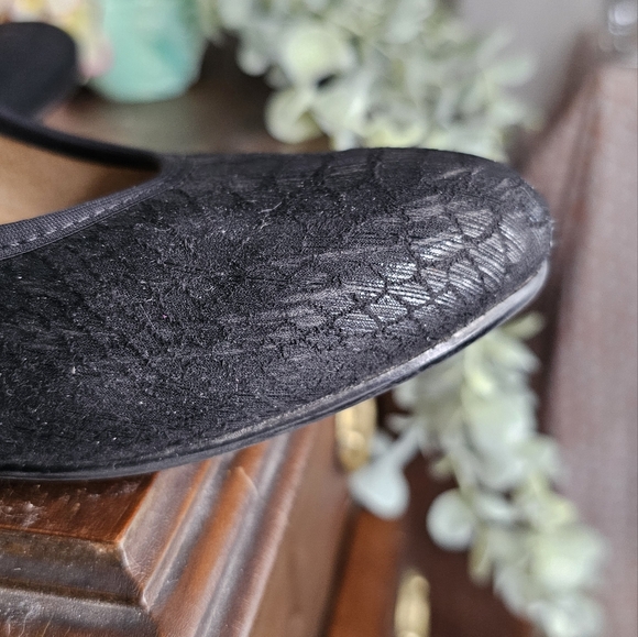 Sz 8 Naturalizer suede feel snakeskin look heels - Picture 6 of 10